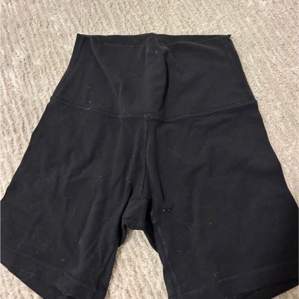 Lululemon Athletica Black Bike Shorts